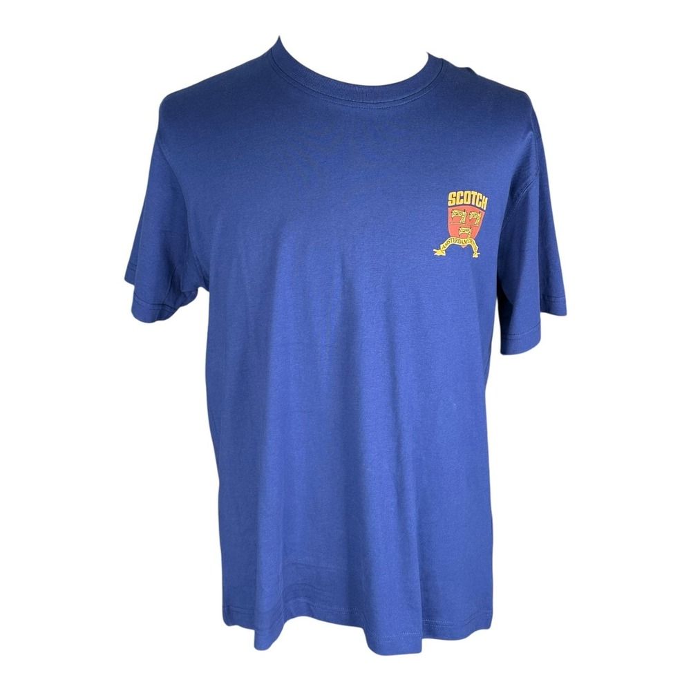 Scotch & Soda‎ Amsterdam Graphic Double Sided T-Shirt Men's Size M NWT MSRP $48